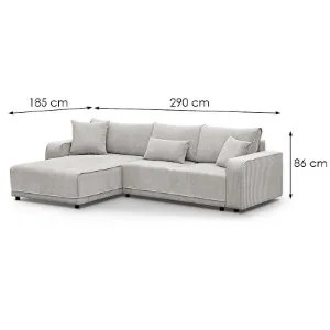 Obrazek Narożnik z funkcją spania Primo L Poso 100 lewostronny