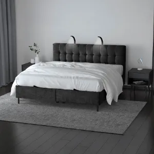 Obrazek Łóżko Muna z topperem 160x200 Aston 18