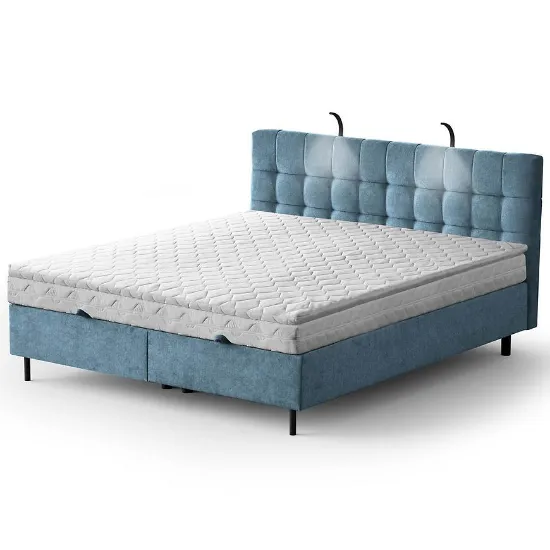 Obrazek Łóżko Muna z topperem 160x200 Aston 12