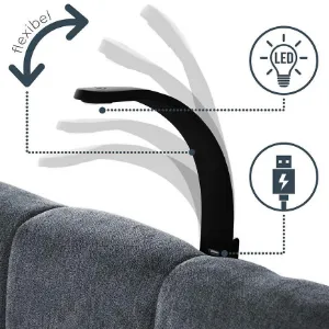 Obrazek Łóżko Muna z topperem 180x200 Aston 13