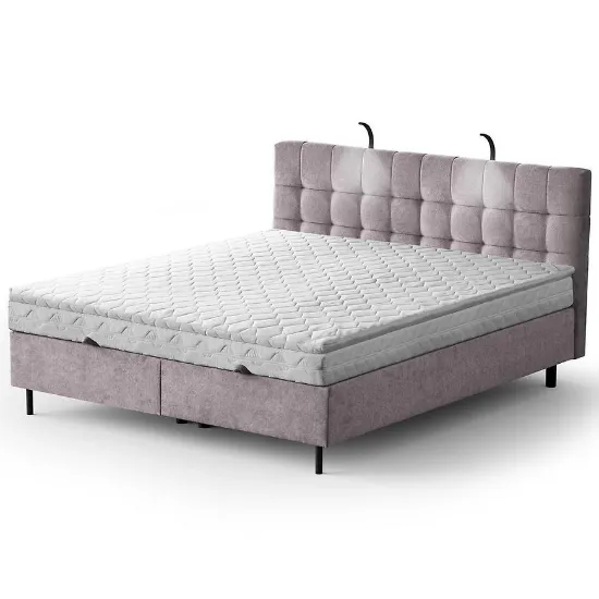 Obrazek Łóżko Muna z topperem 180x200 Aston 19