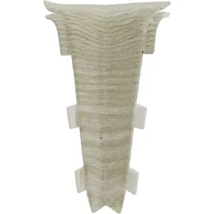 Obrazek Narożnik wewnętrzny do listwy SG75 - G0 Dąb arktyczny-1 szt