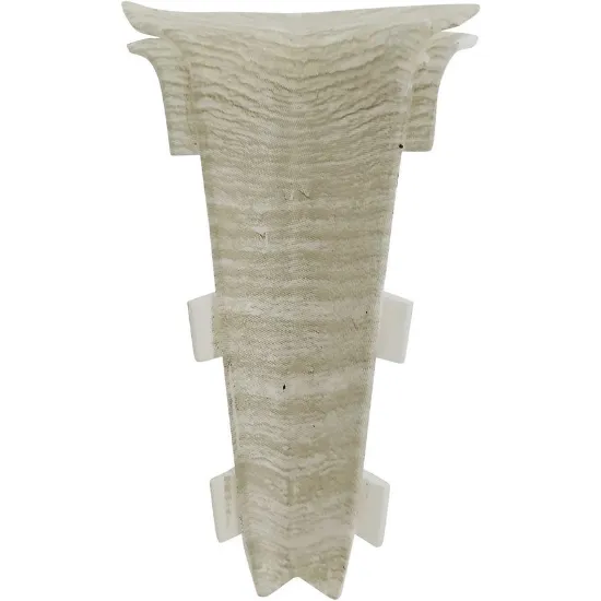 Obrazek Narożnik wewnętrzny do listwy SG75 - G0 Dąb arktyczny-1 szt