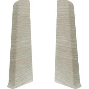 Obrazek Zaślepki lewa+prawa do listwy SG75 - G0 Dąb arktyczny-1+1 szt