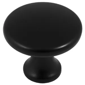 Obrazek Gałka meblowa  G040 czarny mat