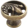 Obrazek Gałka meblowa Retro GR013 Patyna Mosiądz