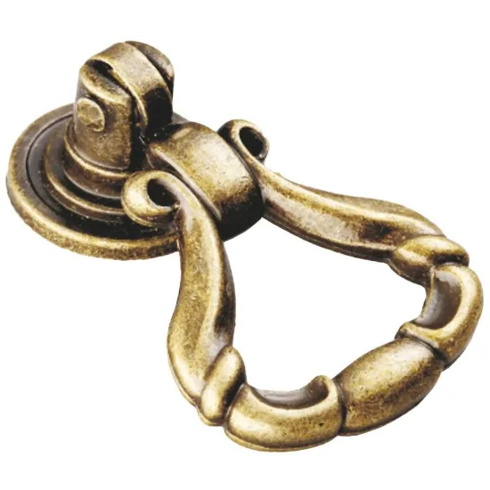 Obrazek Gałka meblowa Retro GR093 Patyna Mosiądz