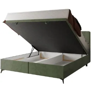 Obrazek Łóżko Wave z topperem 160x200 Manila 34/Tilia 37