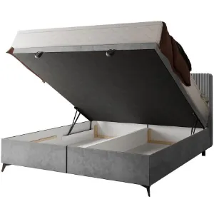 Obrazek Łóżko Wave z topperem 160x200 Manila 16/Tilia 90