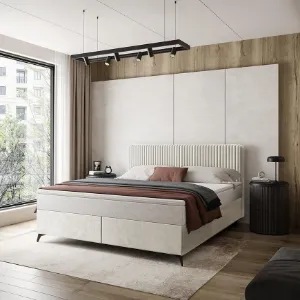 Obrazek Łóżko Wave z topperem 180x200 Manila 01/Tilia 03