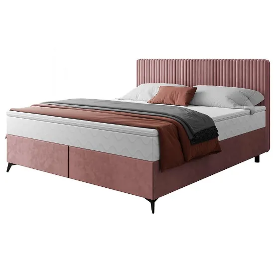 Obrazek Łóżko Wave z topperem 180x200 Manila 29/Tilia 62