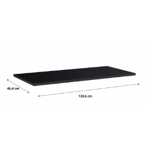 Obrazek Blat Merkado 120 Czarny Matt