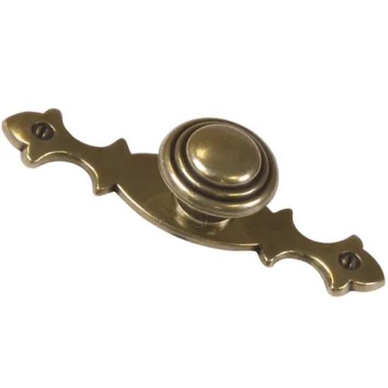 Obrazek Gałka meblowa Retro GR024 Patyna Mosiądz