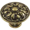 Obrazek Gałka meblowa Retro GR032 Patyna Mosiądz