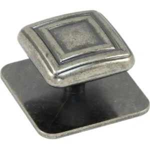 Obrazek Gałka meblowa Retro GR047 Patyna Mosiądz