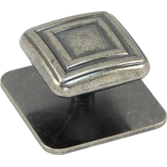 Obrazek Gałka meblowa Retro GR047 Patyna Mosiądz