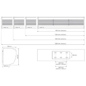Obrazek Kurtyna powietrzna WRMS08+ 2,7-8kW + czujnik drzwiowy