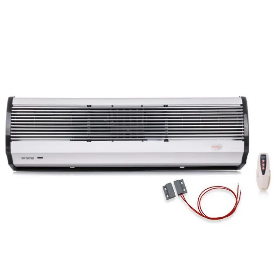 Obrazek Kurtyna powietrzna WRMS10+ 3,3-10 kW + czujnik drzwiowy