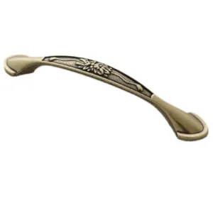 Obrazek Uchwyt meblowy Retro UR056-128 Patyna Mosiądz