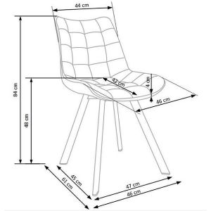 Obrazek Krzesło W132 Beżowe
