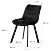 Obrazek Krzesło W174 Czarne