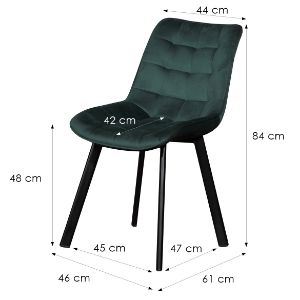 Obrazek Krzesło W174 Zielone