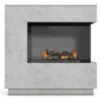 Obrazek Kominek elektryczny Zen Prawy 400/600 beton