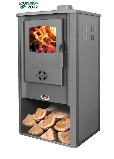 Obrazek Piec kominkowy Atene S 7.2 kW szary