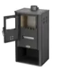 Obrazek Piec kominkowy Atene S 7.2 kW szary
