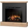 Obrazek Kominek elektryczny Jukon 28 czarny/jasny dąb