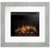 Obrazek Kominek elektryczny Katra 28 biały/beton