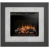 Obrazek Kominek elektryczny Katra 28 czarny/beton