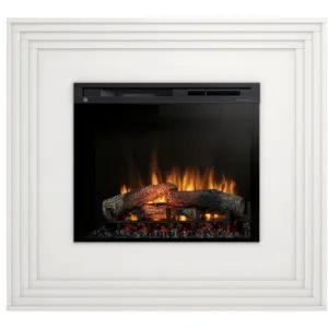 Obrazek Kominek elektryczny Katra 28 biały