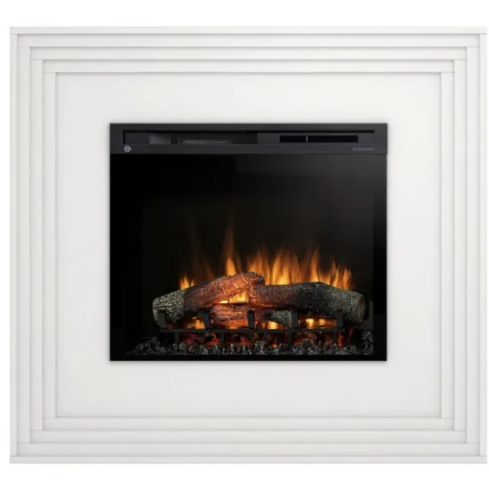 Obrazek Kominek elektryczny Katra 28 biały
