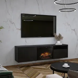 Obrazek Kominek elektryczny Tecero 26" czarny