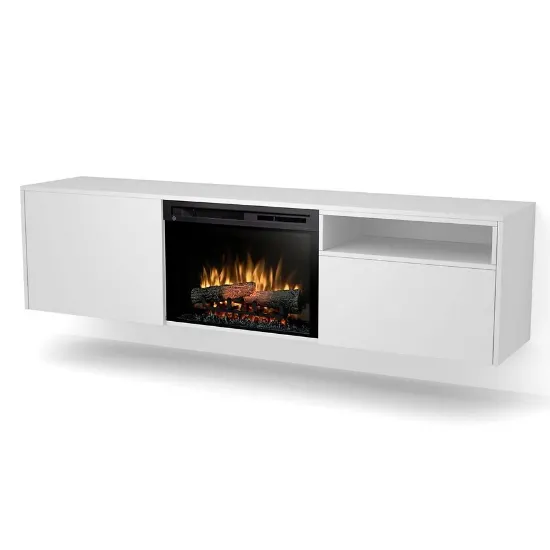 Obrazek Kominek elektryczny Tecero-W05 26" biały mat