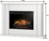 Obrazek Kominek elektryczny Kelso 28 biały