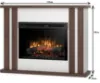 Obrazek Kominek elektryczny Kelso 28 biały/ciemny dąb