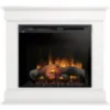 Obrazek Kominek elektryczny Lenox 28 biały