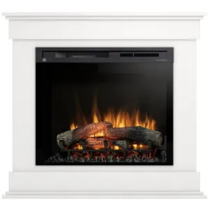 Obrazek Kominek elektryczny Lenox 28 biały