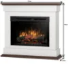 Obrazek Kominek elektryczny Lenox 26 biały/ciemny dąb