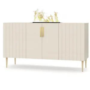 Obrazek Kominek elektryczny Prins 500  Beige