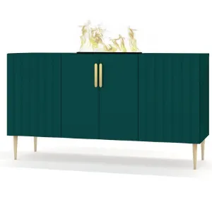 Obrazek Kominek elektryczny Prins 500r  Green Glass