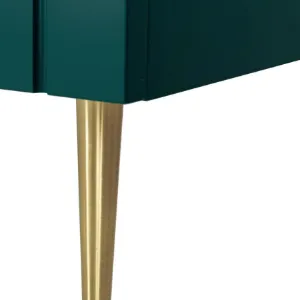 Obrazek Kominek elektryczny Prins 500  Green Glass