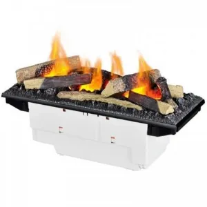 Obrazek Kominek elektryczny Tecero Cassette 400/600 czarny/dąb