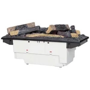 Obrazek Kominek elektryczny Tecero Cassette 400/600 czarny