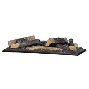 Obrazek Kominek elektryczny Tecero Cassette 400/600 biały mat