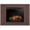 Obrazek Kominek elektryczny Paria 28 ciemny dąb