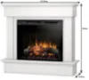 Obrazek Kominek elektryczny Tormes 28 biały mat