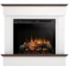 Obrazek Kominek elektryczny Tormes 28 biały/ciemny dąb